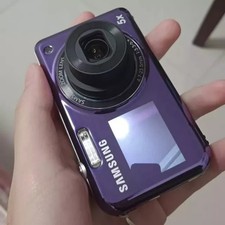 Câmera Digital Samsung PL120 14.2 MP Dual LCD Vintage Tela Selfie Preta comprar usado  Enviando para Brazil