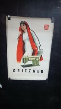 Affiche gritzner machine d'occasion  Montauban
