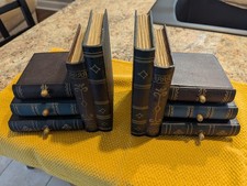 Conjunto de compartimentos escondidos vintage para interiores de casa de madeira sintética com extremidades de livros comprar usado  Enviando para Brazil