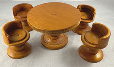 Wood dollhouse round for sale  Wolcott