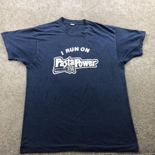 Camisa masculina vintage Spaghetti Warehouse grande I Run On Pasta Power Memphis anos 80 anos 90 comprar usado Camisa masculina vintage Spaghetti Warehouse grande I Run On Pasta Power Memphis anos 80 anos 90 comprar usado  Enviando para Brazil