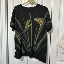 Camiseta masculina Radical Nature Frog Toad média preta manga curta comprar usado  Enviando para Brazil