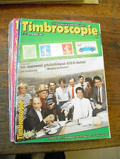 Lot revues timbroscopie d'occasion  Montargis
