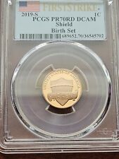 Usado, Juego de centavos S PR70DCAMRD FS PCGS Shield 2019 segunda mano  Embacar hacia Argentina