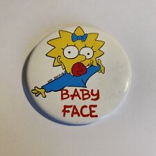 1991 simpsons pin for sale  LEICESTER