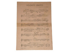 Spartito musicale epoca usato  Palermo