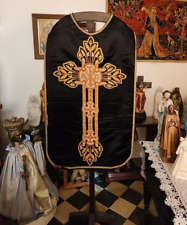Chasuble noire vetement d'occasion  Le Nouvion-en-Thiérache