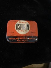 Druco aspirin tin for sale  Hazleton