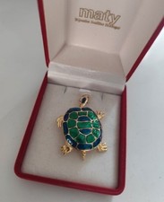 Broche vintage tortue d'occasion  Juniville