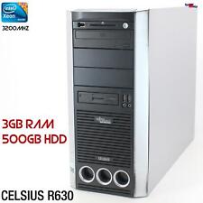 Usado, Computador FSC Fujitsu Siemens Celsius R630 3GB Dual Xeon WORKSTATIONPS150 500GB comprar usado  Enviando para Brazil