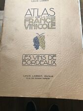 œnologie atlas vinicole d'occasion  Paris IX