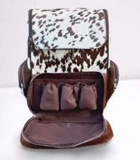 Usado, Mochila de couro bovino estilo boutique ocidental bebê mãe alimentador de fraldas garrafa comprar usado  Enviando para Brazil