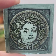 Stained glass person for sale  BATTLE