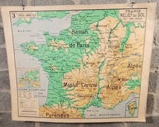 Carte scolaire ancienne d'occasion  Sotteville-lès-Rouen