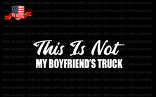 Boyfriend truck sticker for sale  Long Beach