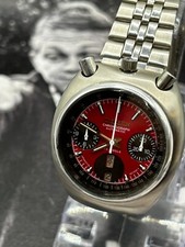 Vintage Citizen Bullhead 67-9143 8110 Panda Flyback MOD Mostrador Marrom comprar usado  Enviando para Brazil