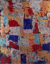 ALEXANDRE PONS/Abstrait contemporain  pièce unique format 50x40 cm na sprzedaż  Wysyłka do Poland