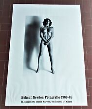 Manifesto helmut newton usato  Settimo Torinese