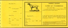 Dog license town for sale  Hartford