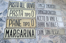 Targa pubblicitaria vecchia usato  Cremona