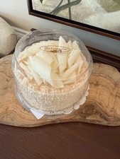 Bolo falso comida artificial aparas de chocolate branco bolo de aniversário creme polvilhado, usado comprar usado  Enviando para Brazil