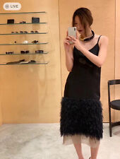 Vestido banquete DRIES VAN NOTEN com franja de penas comprar usado  Enviando para Brazil