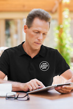 Camisa polo personalizada camisas de trabalho masculinas estampadas logotipo vestuário de trabalho comprar usado  Enviando para Brazil