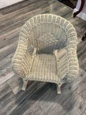 Vintage white wicker for sale  Nevada City