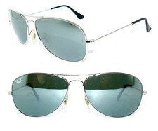 Ray Ban SONNENBRILLE GRAU GRÜN VERSPIEGELT COCKPIT RB 3362 59 003/40 BRILLE 8301 comprar usado  Enviando para Brazil