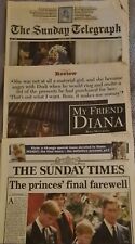 Princess diana newspapers for sale  WARRINGTON