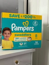 Pampers swaddlers 100 d'occasion  Expédié en Belgium