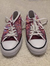 Converse stars pink for sale  HELENSBURGH