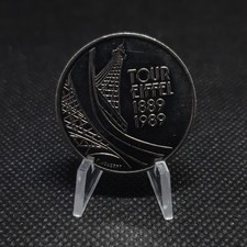 5 francs France 1989 - Centenaire de la Tour Eiffel, TTB+,  sous pochette comprar usado  Enviando para Brazil