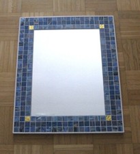 Spiegel glasmosaik blau gebraucht kaufen  Rosenheim