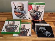 The Witcher 3: Wild Hunt Xbox One Steelbook com jogo, mapa, trilha sonora adesiva!, usado comprar usado  Enviando para Brazil