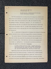 VINTAGE LEAFLET PEACE Movement Anti War Nixonization 1971 MOBE Vietnam War wOw comprar usado  Enviando para Brazil