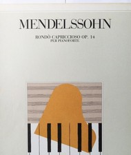 Mendelssohn rondò capriccioso usato  Mira