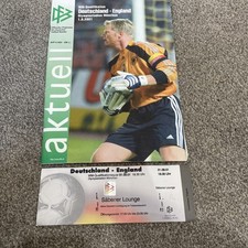Germany england 2001 for sale  BRENTWOOD
