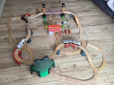 Wooden train set for sale  CASTLEFORD