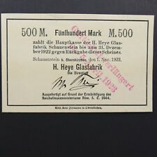 Banknote german 500 for sale  IPSWICH