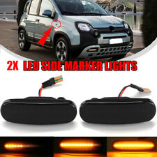 COPPIA FRECCE LATERALI FUME' PROGRESSIVE A LED PER FIAT GRANDE PUNTO, PUNTO EVO comprar usado  Enviando para Brazil