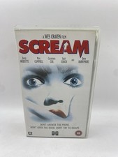 Scream vhs miramax for sale  CLACTON-ON-SEA