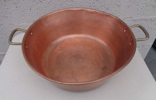 Bassine confiturier cuivre d'occasion  Tours-
