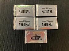 (5) LOTE DE 2024 PANINI NATIONAL NSCC *PACOTES DE PRATA SELADOS* DA CAIXA LACRADA comprar usado  Enviando para Brazil