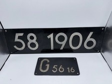 Lokschild gattungsschild schic gebraucht kaufen Lokschild gattungsschild schic gebraucht kaufen  Grünhainichen