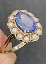Victorian sapphire ring. for sale  BRADFORD