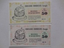 Coppia buoni lire usato  Italia