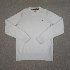 Usado, Suéter de lã Tommy Hilfiger feminino MÉDIO azul gola V manga longa tamanho M comprar usado  Enviando para Brazil