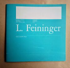 Feininger catalogo mostra usato  Villa Cortese