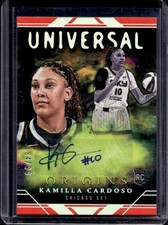 2024 Origins WNBA Kamilla Cardoso Universal Auto RC Red Rookie #64/99 Sky, usado comprar usado 2024 Origins WNBA Kamilla Cardoso Universal Auto RC Red Rookie #64/99 Sky, usado comprar usado  Enviando para Brazil